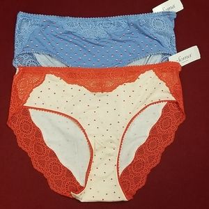 Soma Embraceable Supersoft Lace Geo Panties